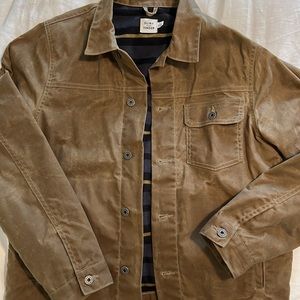 30% off Flint and Tinder Flannel-lined Waxed Trucker Jacket